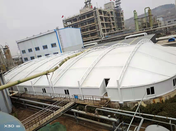 沂水昆達(dá)生物污水池加蓋